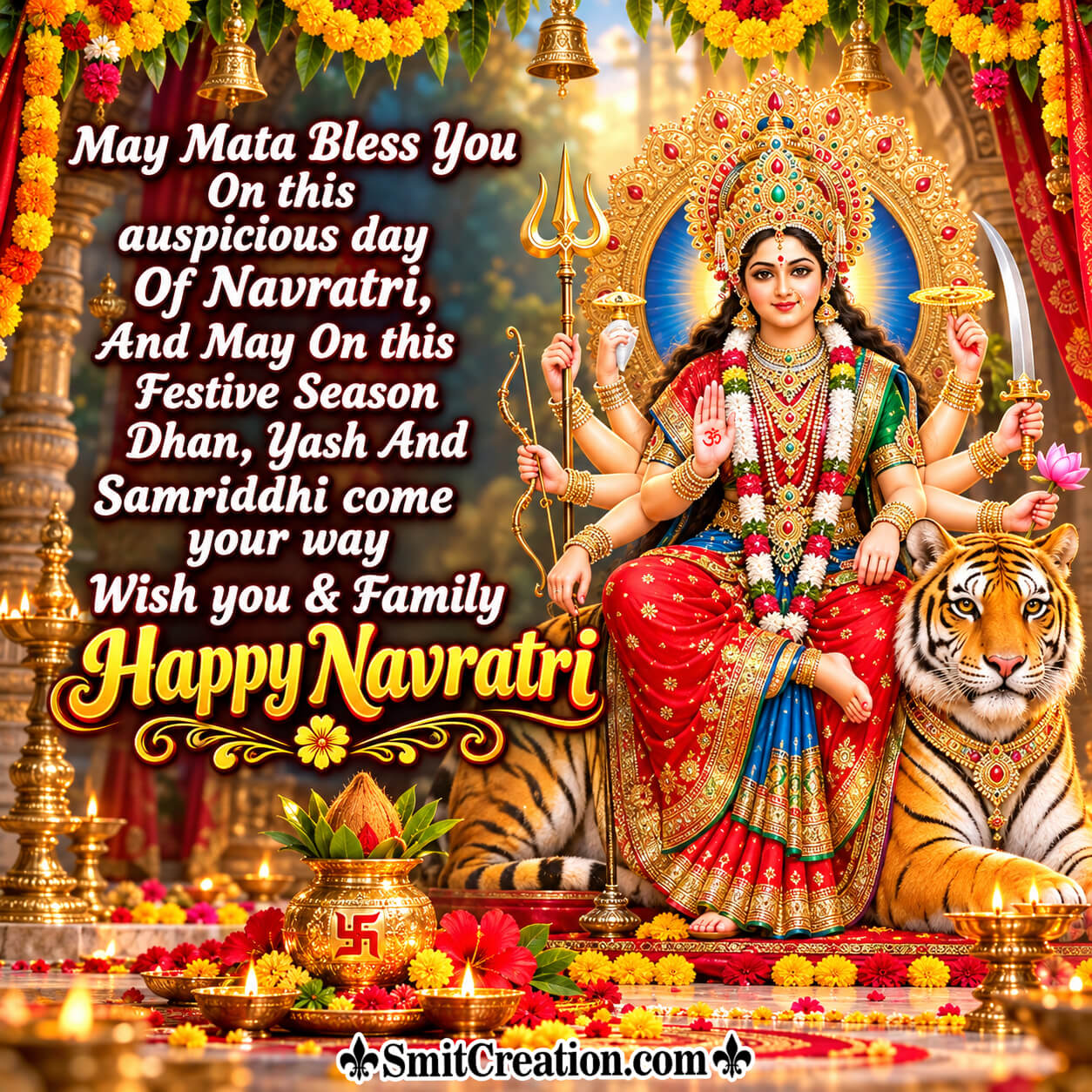 May Mata Bless You On This Navratri