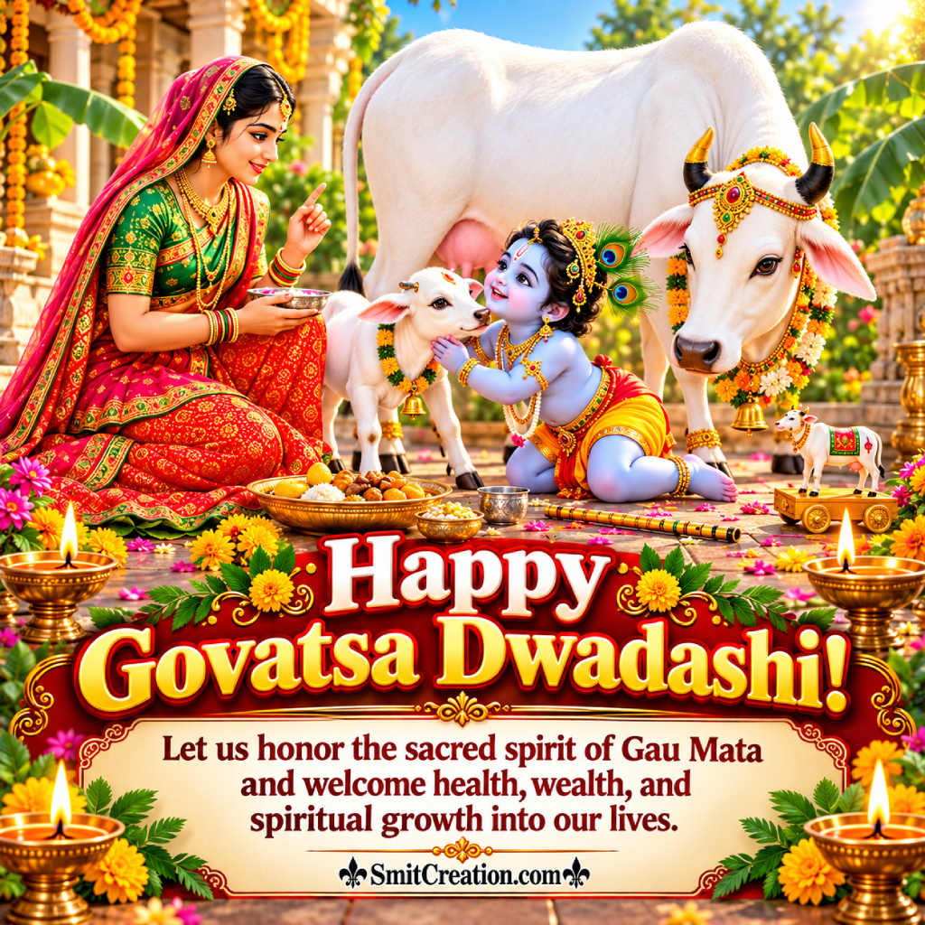 Happy Govatsa Dwadshi