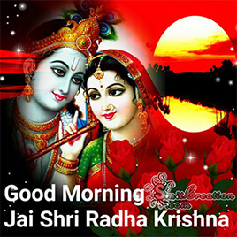 Good Morning Radha Krishna Pictures