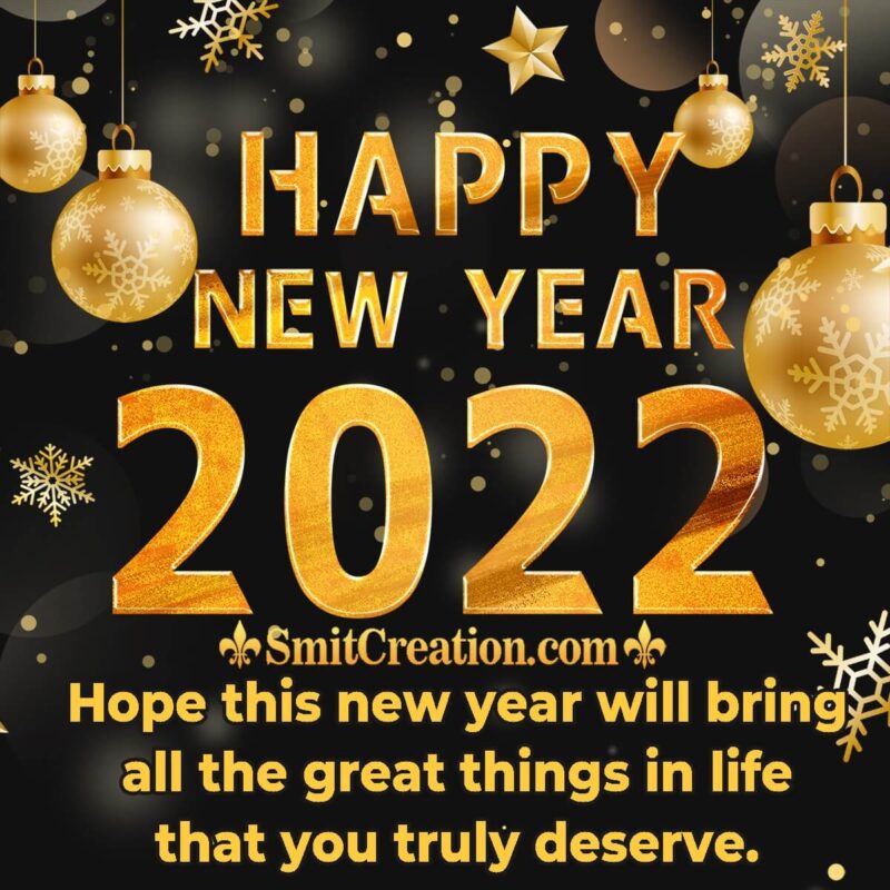A Great Happy New Year 2022