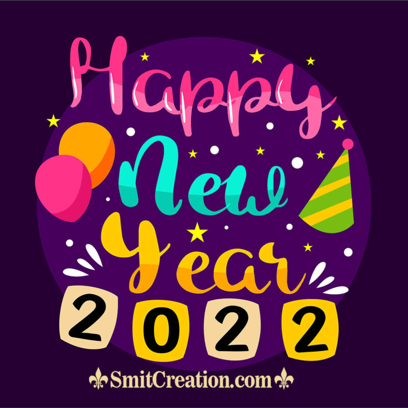 Happy New Year 2022 Graphic