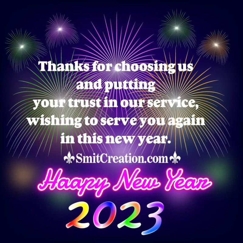 Happy New Year 2023 For Clients