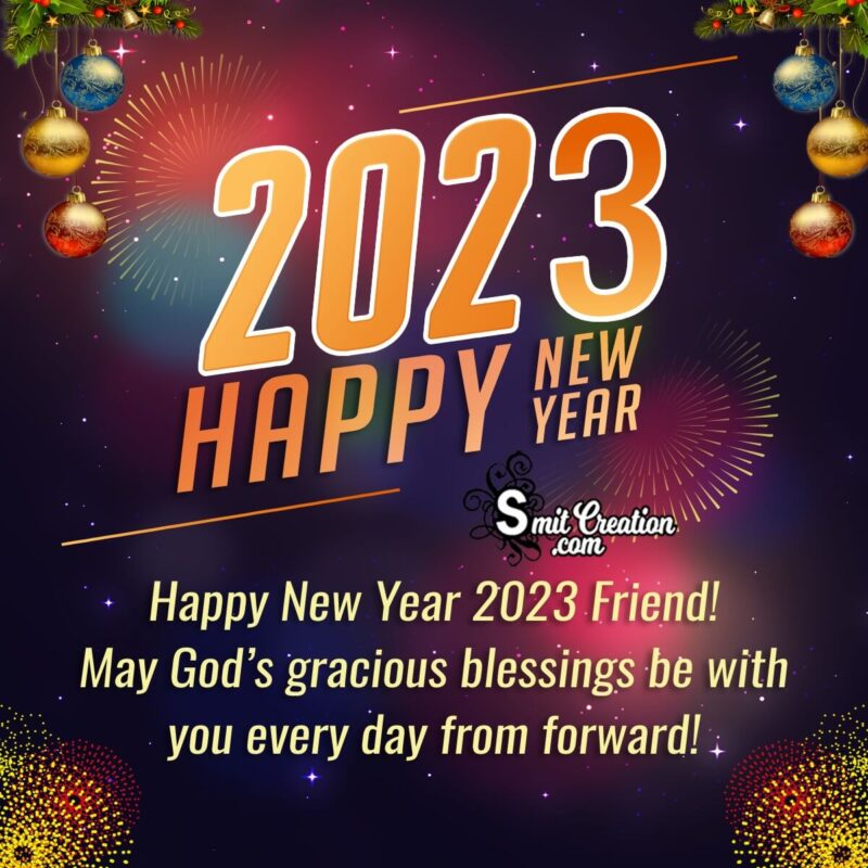 2023 New Year Wish For Friend