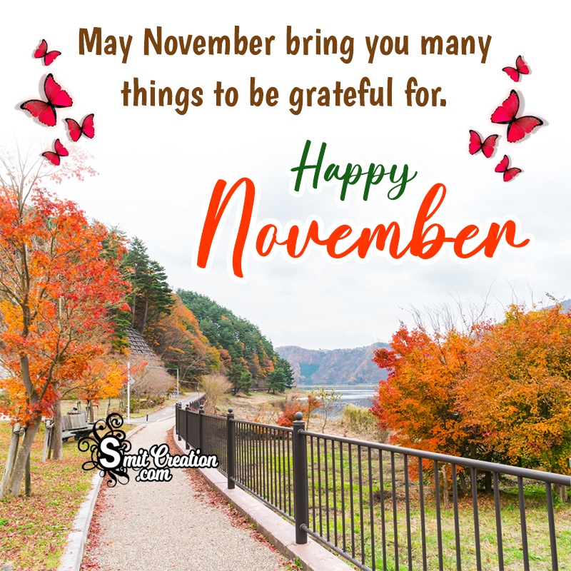 Happy November Grateful Wish