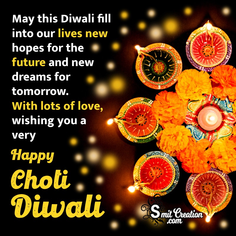 Happy Chhoti Diwali Wish In Englsih