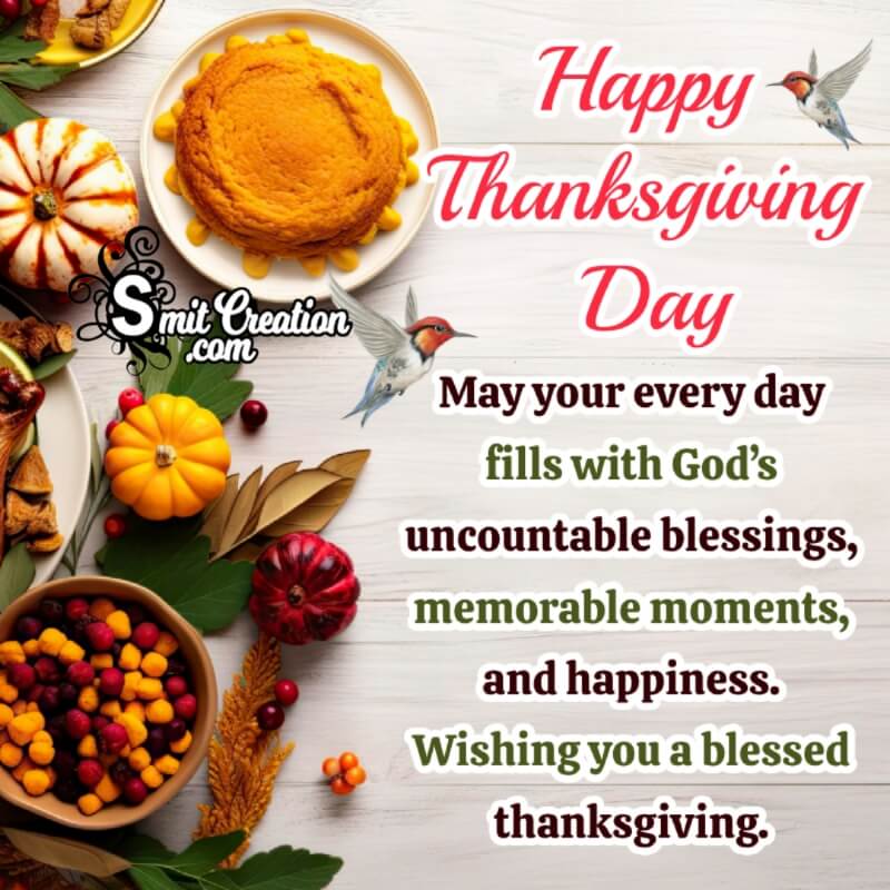 Religious Thanksgiving Message