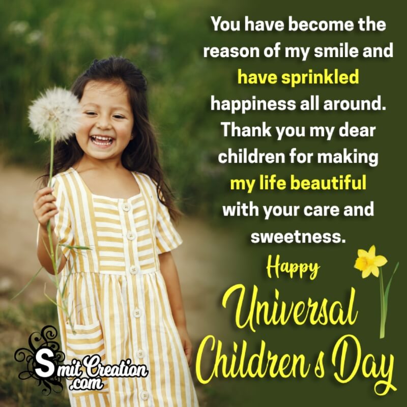 Universal Children’s Day Message From Mother