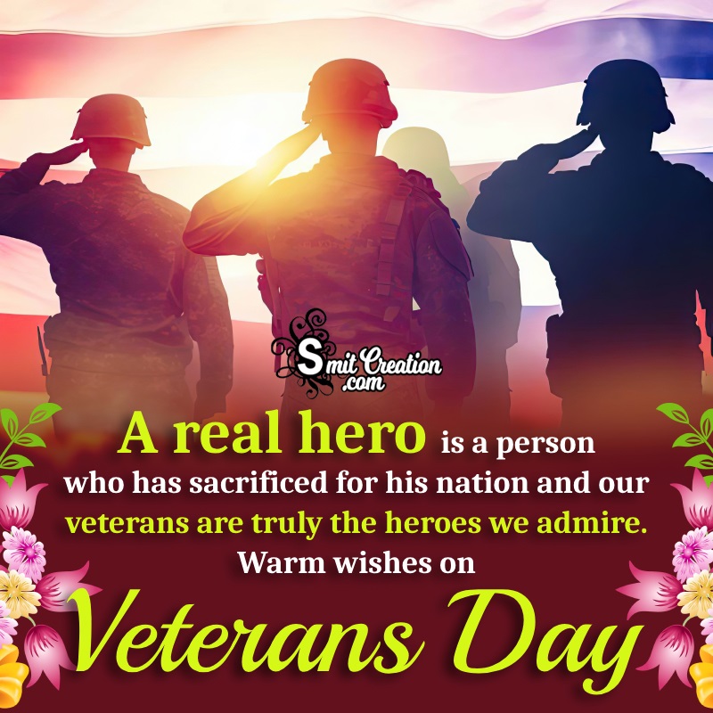 Warm Wishes On Veterans Day