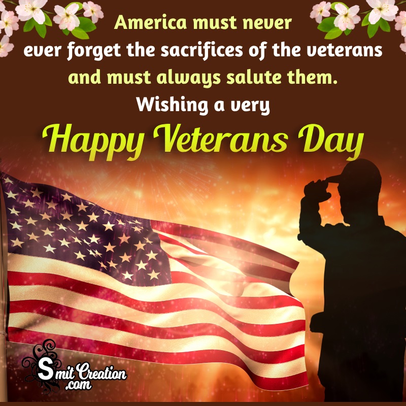 Wishing A Very Happy Veterans Day