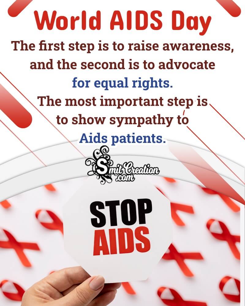 World Aids Day Awareness Message