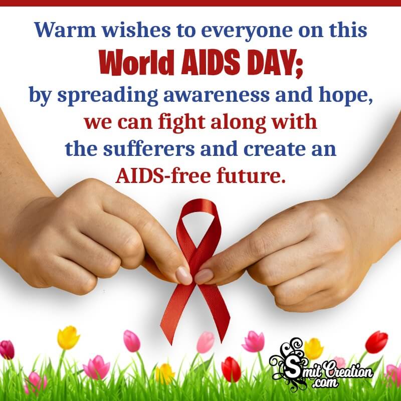 World Aids Day Awareness Wish Image
