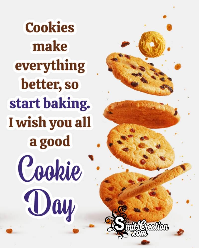 Cookie Day Message Image