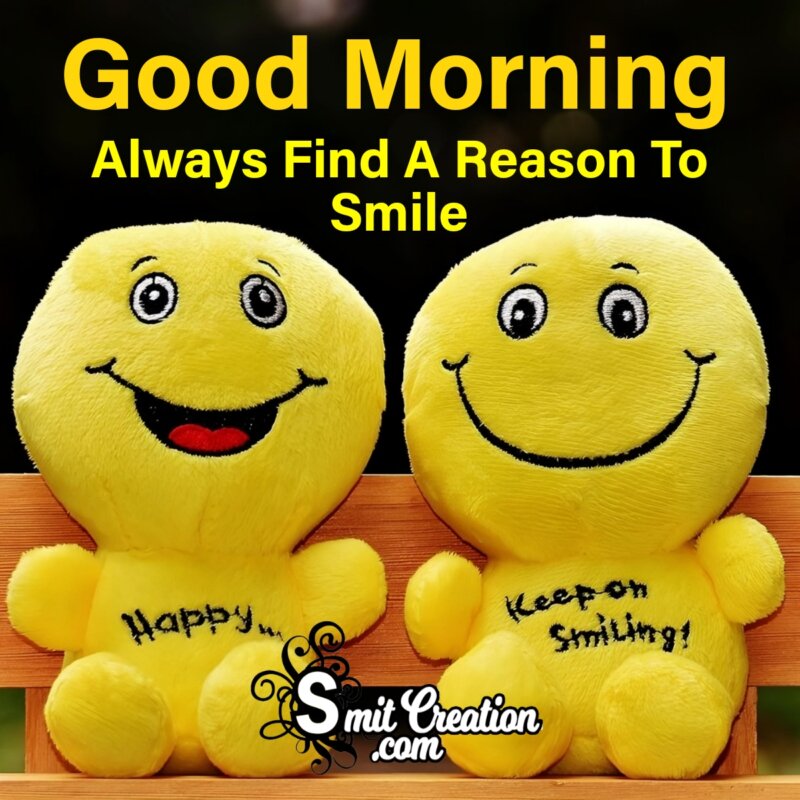 Good Morning Smile Messages Images