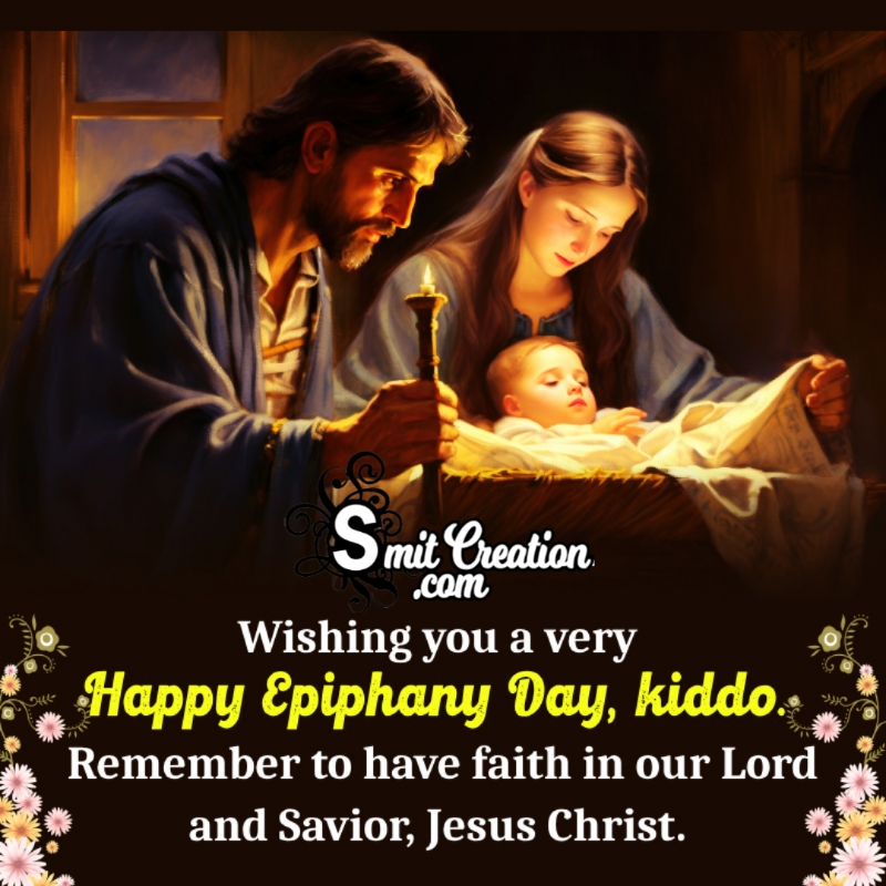 Happy Epiphany Wish For Kid