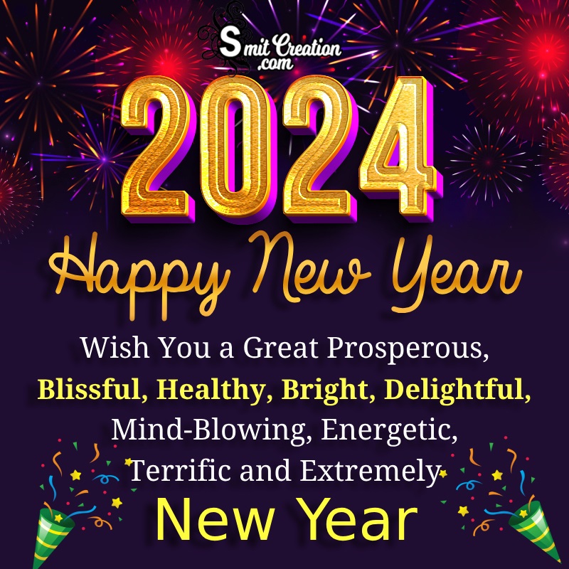 Happy New Year 2024 Greeting Pic