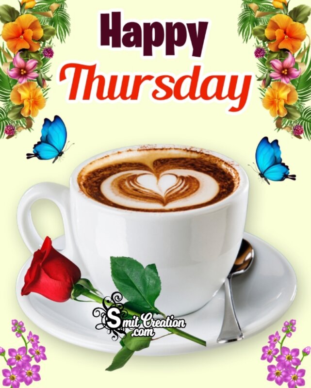 Happy Thursday Coffee Card