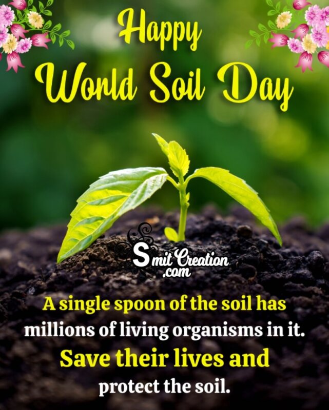 Happy World Soil Day Message Picture