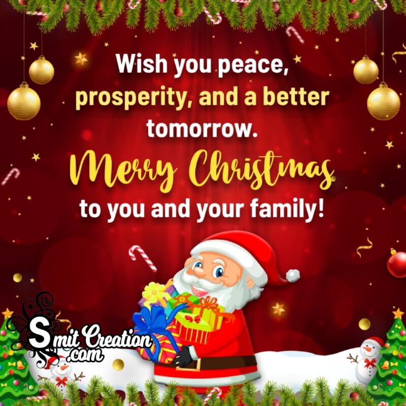 Merry Christmas Wish For Friend