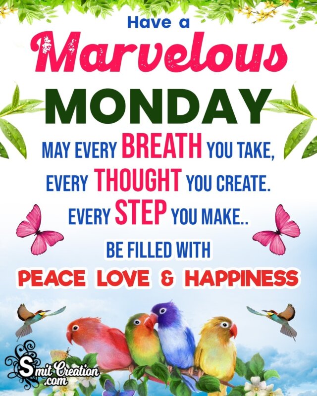 Marvelous Monday Wish Pic