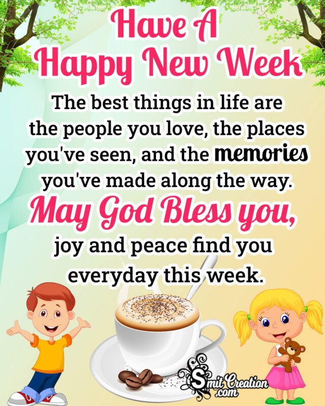 New Week Quotes Wishes Images