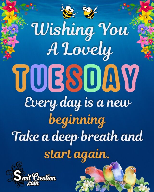 Wishing You A Lovely Tuesday
