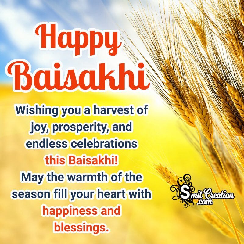 Happy Baisakhi Wishing Best Photo