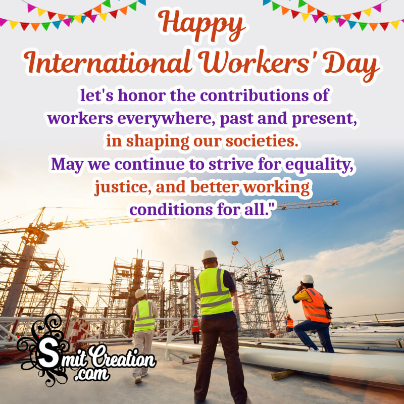 Happy International Workers’ Day Best Message Photo