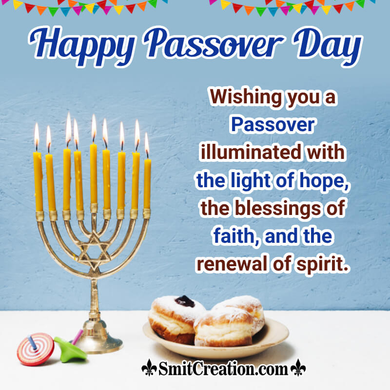 Happy Passover Day Wishing Best Photo
