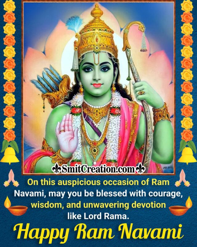 Happy Ram Navami Message Best Photo
