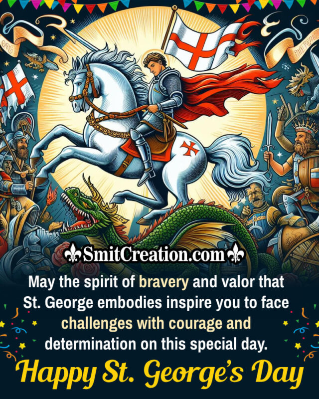 Happy St. George’s Day Wonderful Message Pic