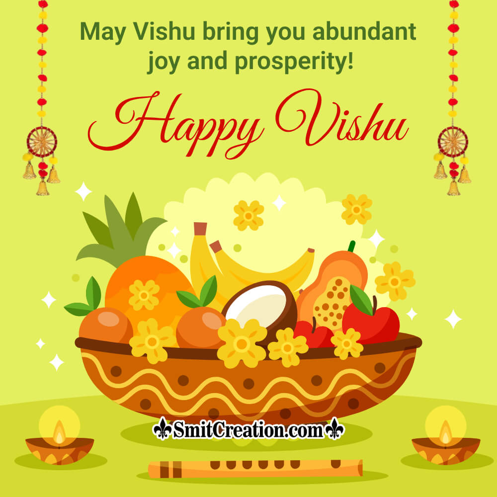 Happy Vishu Best Wish Photo