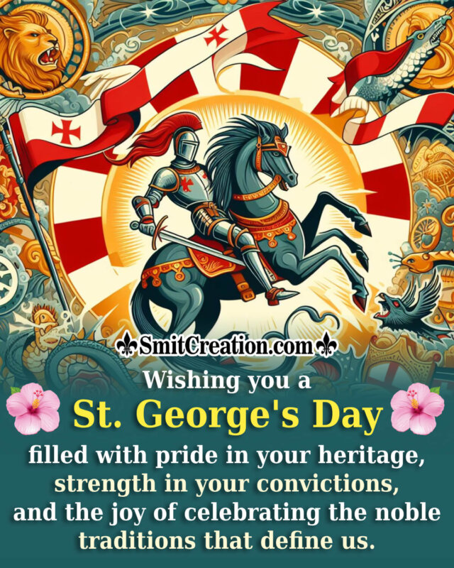 St. George’s Day Wishing Best Image