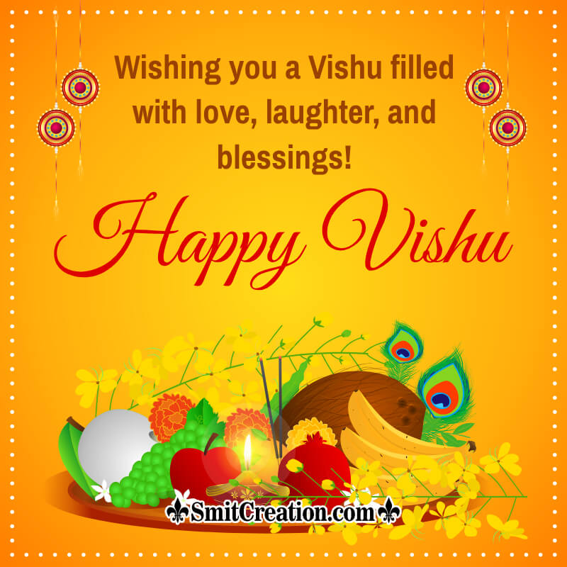 Wonderful Happy Vishu Wishing Picture