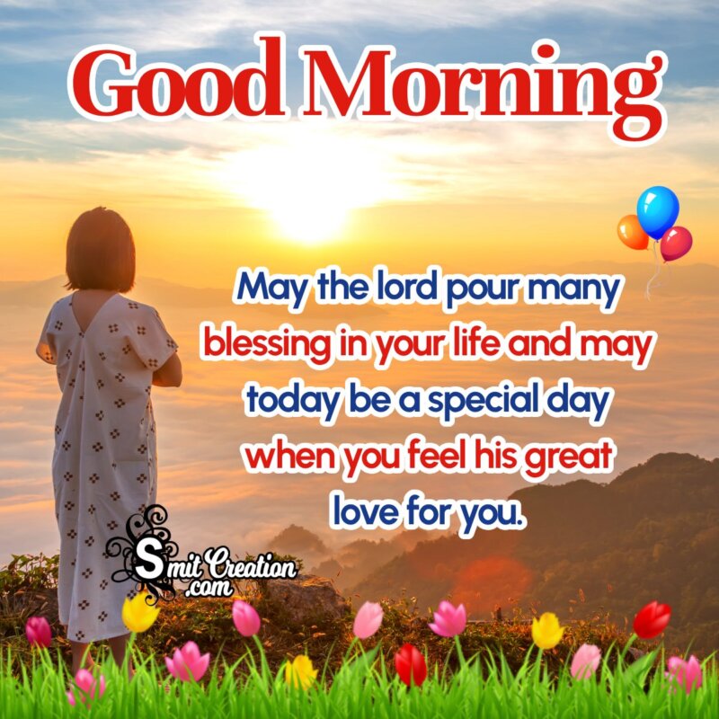 Wonderful Good Morning God Quote Image