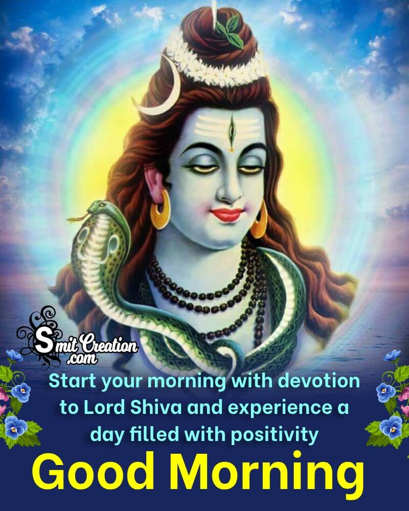 Best Morning Lord Shiva Quote Picture