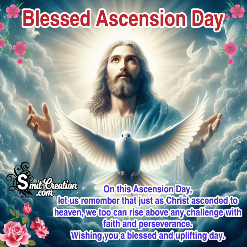 Blessed Ascension Day Message Photo