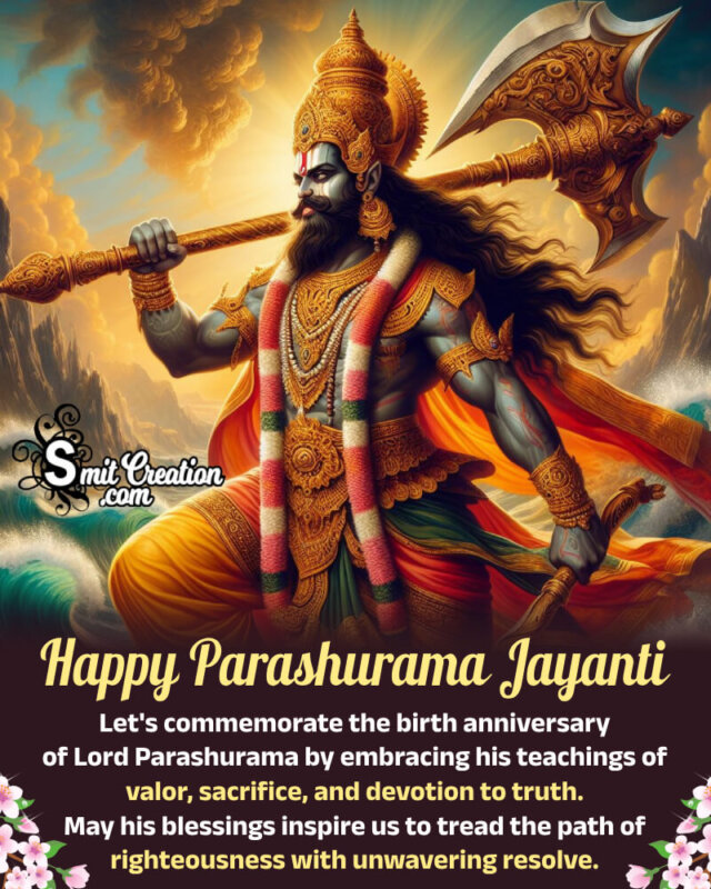 Happy Parashurama Jayanti Best Wish Image