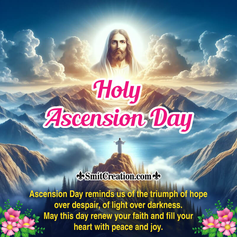 Holy Ascension Day Wishing Picture