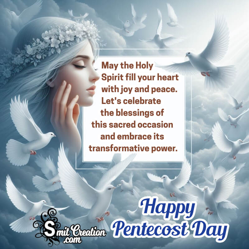 Wonderful Pentecost Day Wish Image