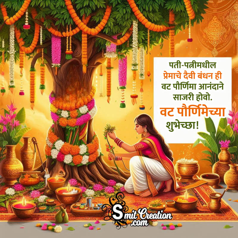 Vat Purnima Marathi Wishes Images