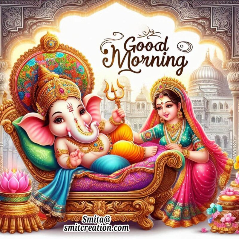 Good Morning Ganesha Images