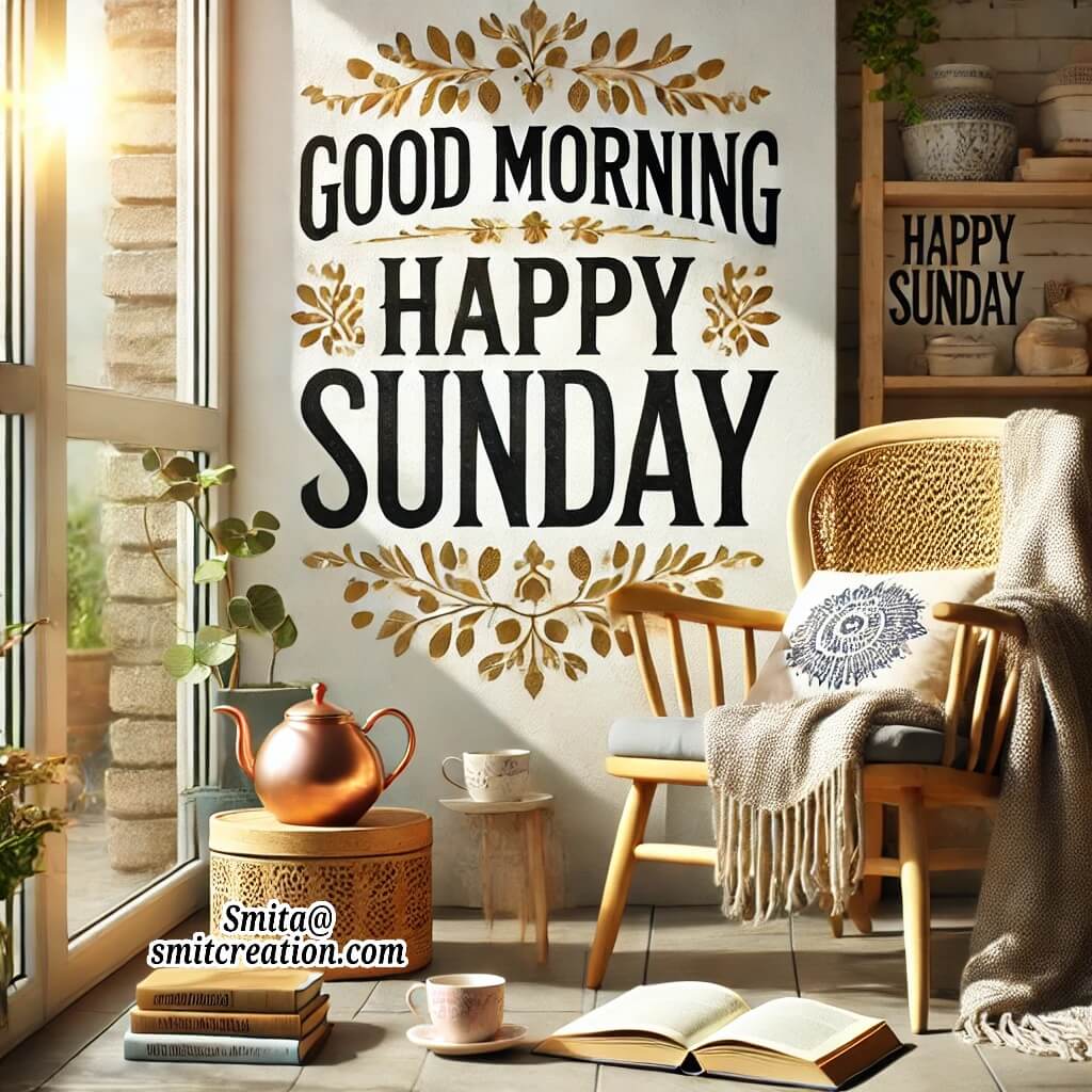 Good Morning Happy Sunday Images