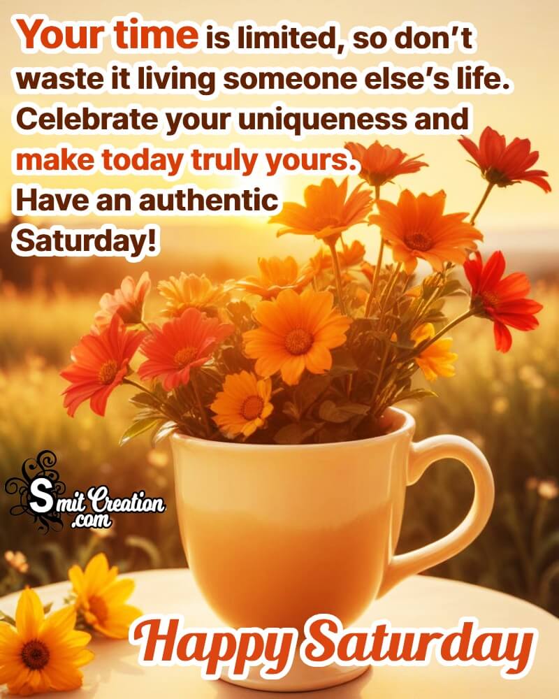 Saturday Morning Quotes Wishes Images