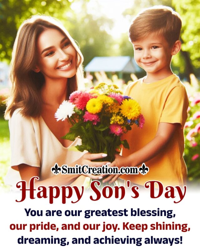 Son’s Day Wishes For My Loving Son