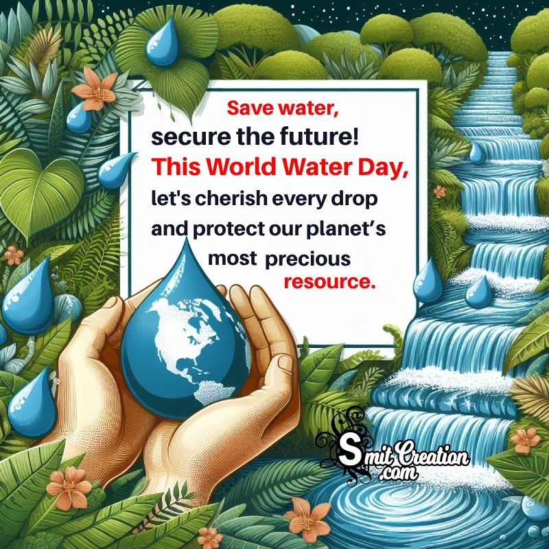 World Water Day Images and Slogans