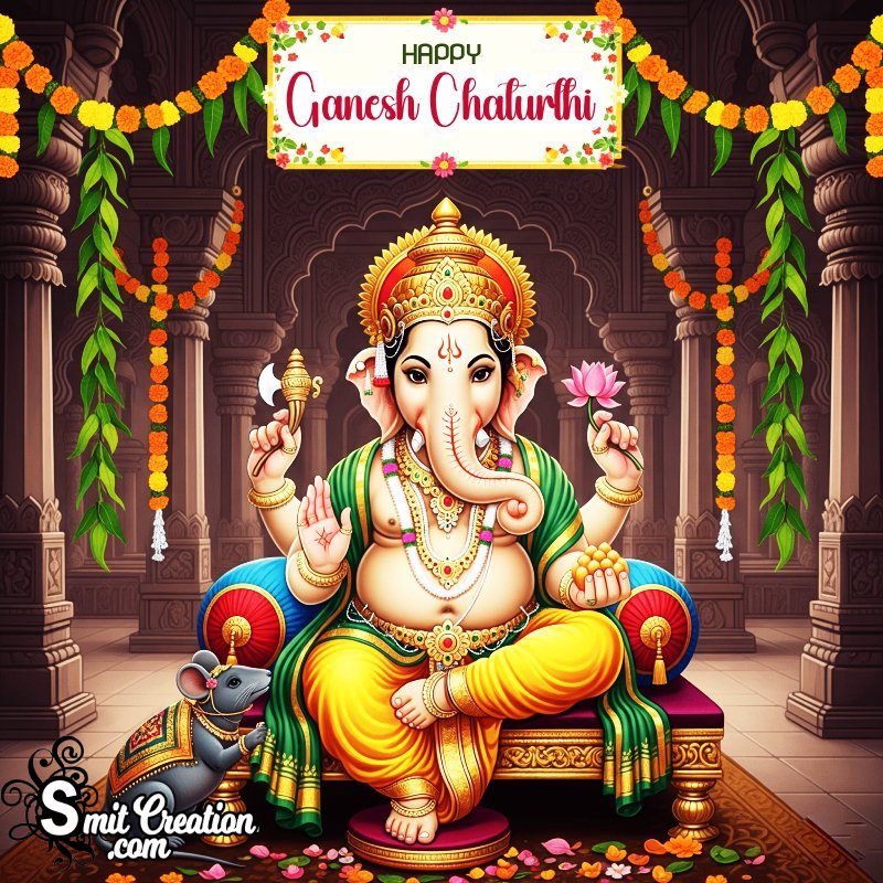 Fantastic Happy Ganesh Chaturthi Pic
