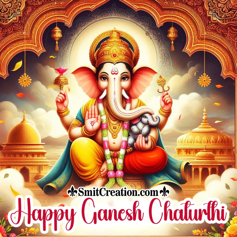Happy Ganesh Chaturthi Nice Idol Image