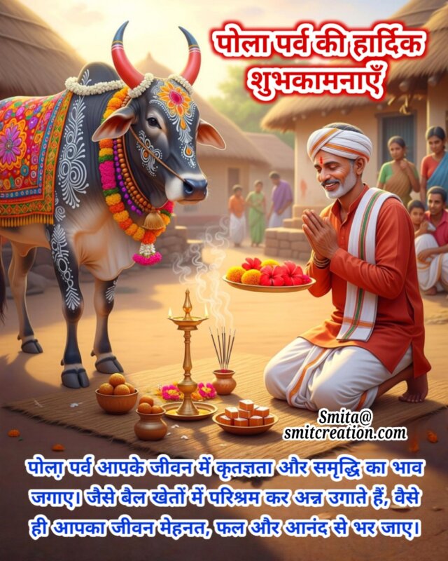 Pola Festival Wishes and Messages