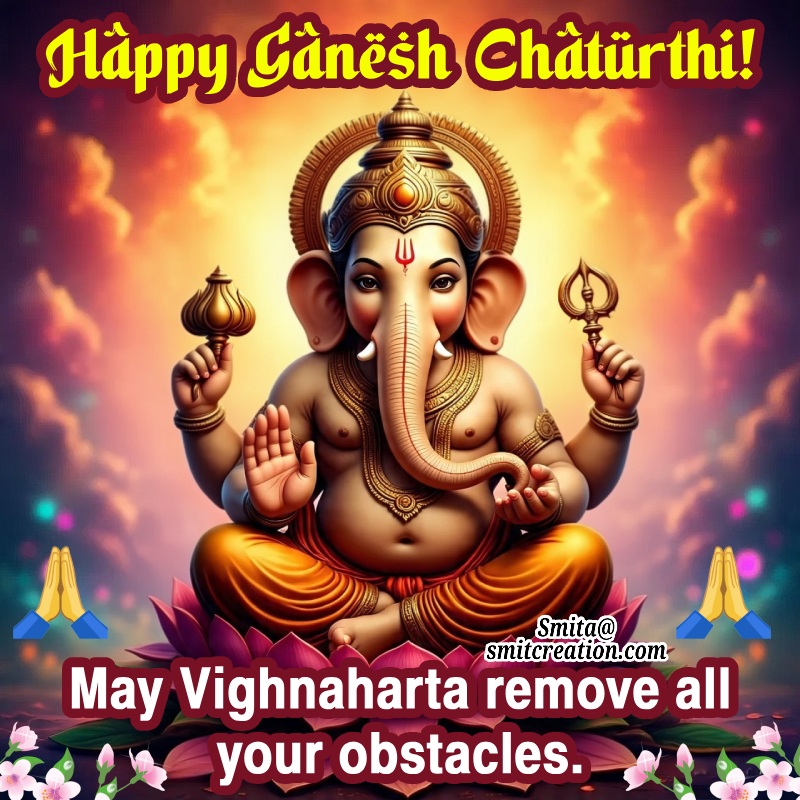Powerful Ganesh Divine Blessing Image