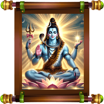 Shiva Chalisa Framed Image